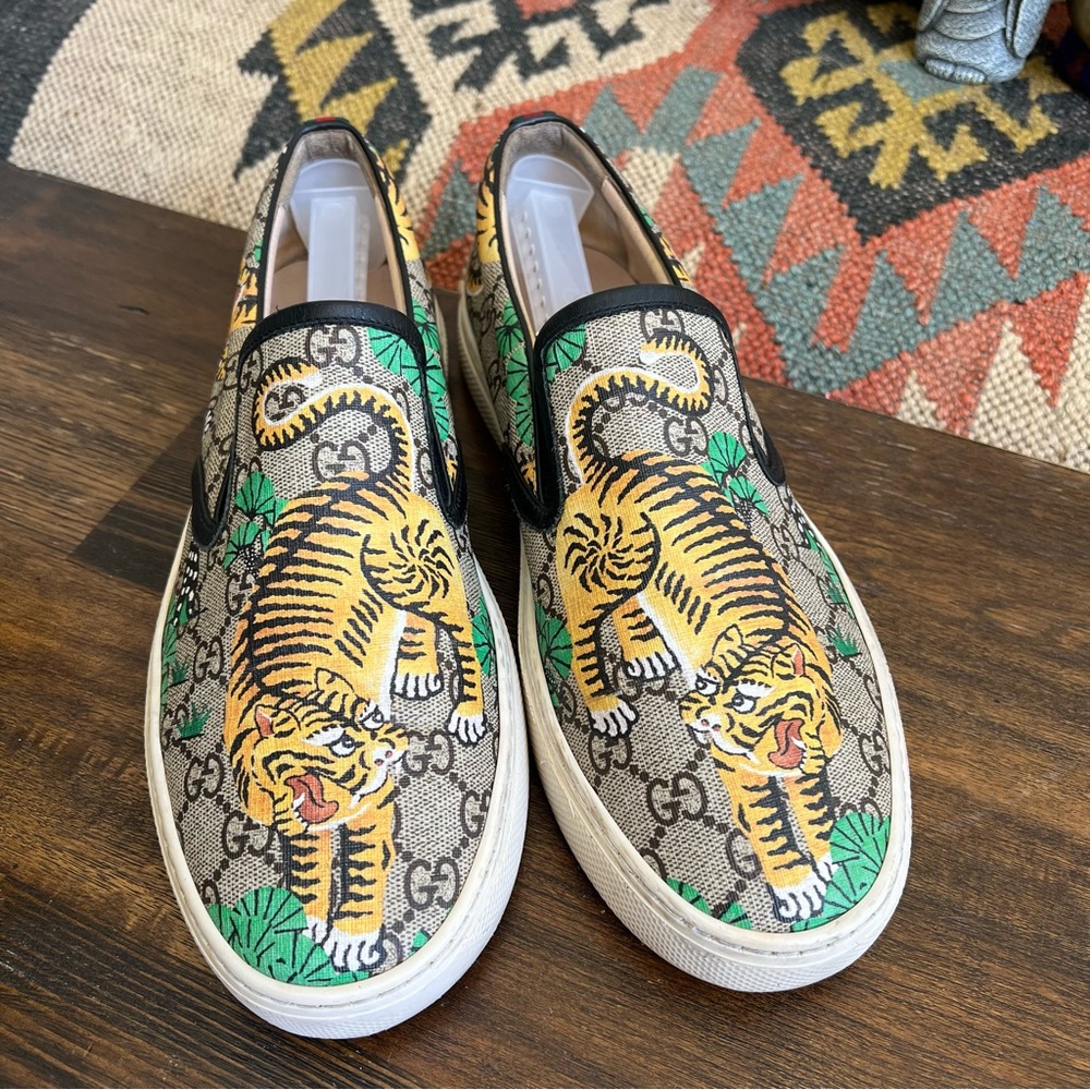 GUCCI Dublin Bengal Tiger Men’s Loafers 9 (US 9.5)